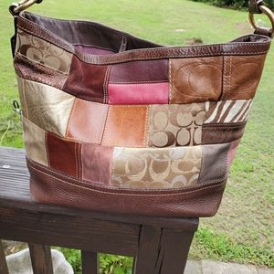 Coach patchwork bag